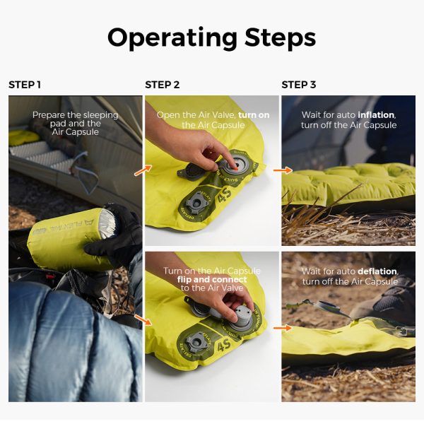 Tiny Sleeping Pad R09 AVS-World's Lightest 9.4 R-value Sleeping Pad with Automatic Inflation - Image 12