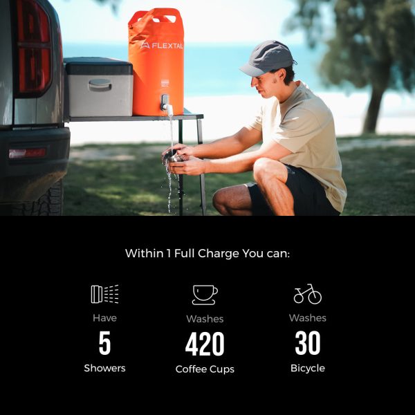 TINY SHOWER BUCKET & BAG - Your On the Go Shower Station (Pre-Sale) - Image 12