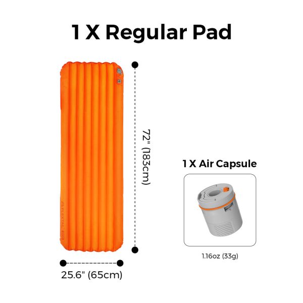 ZERO MATTRESS R05 - 5.6 R-value Ultralight Air Sleeping Pad - Image 23