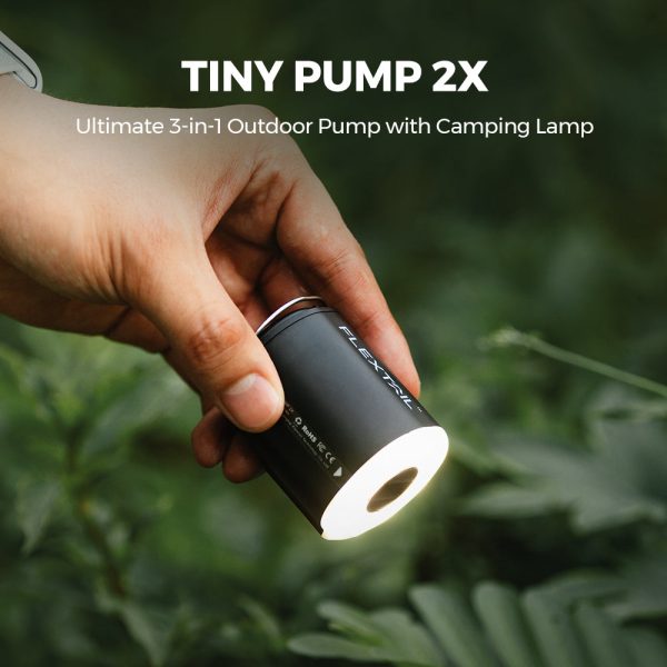 TINY PUMP 2X - Ultimate 3-in-1 Outdoor Pump with Camping Lamp - Image 2