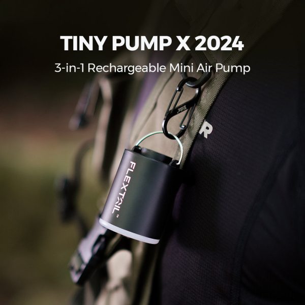 TINY PUMP X 2024 - 3-in-1 Rechargeable Mini Air Pump - Image 2