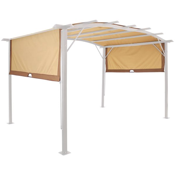 9'x12' Replacement Retractable Pergola Canopy Shade Only - Image 12