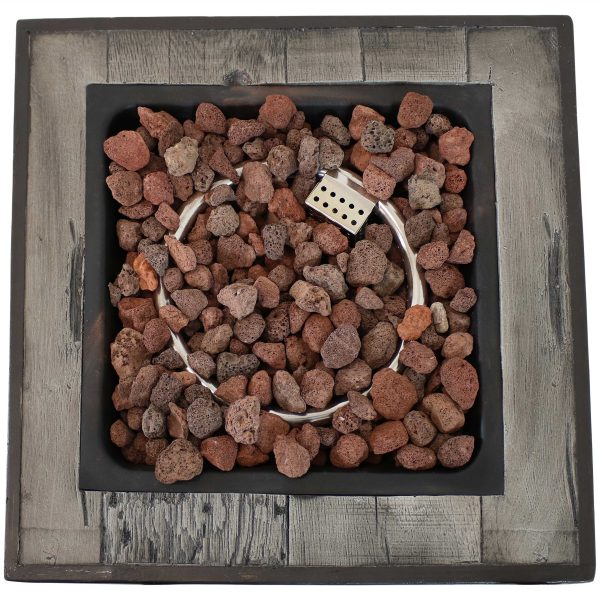 Outdoor Propane Gas Fire Pit Table with Cover - 20 - Image 11