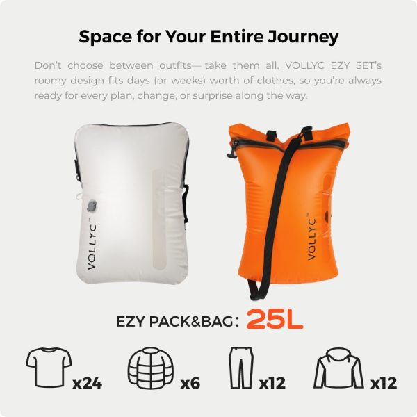 VOLLYC X FLEXTAIL EZY SET - Crush Space with 85% Compression - Image 5