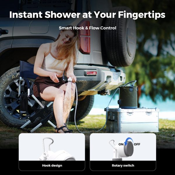TINY SHOWER - World's Smallest Instant Portable Shower - Image 8