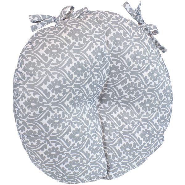 Polyester Round Bistro Chair Cushions - Set of 2 - Image 6