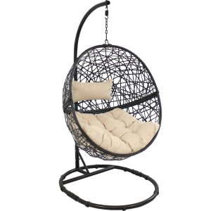 Jackson Outdoor Hanging Egg Chair Chair with Stand