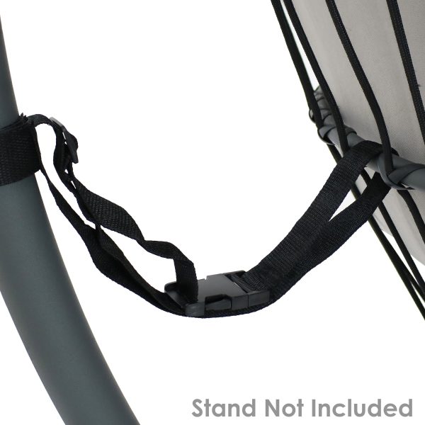 Oliver Hanging Egg Chair with Seat Cushions - 48 - Image 11