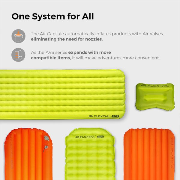Tiny Sleeping Pad R03 AVS - 3.5 R-Value 3 Season Sleeping Pad with Pump - Image 7