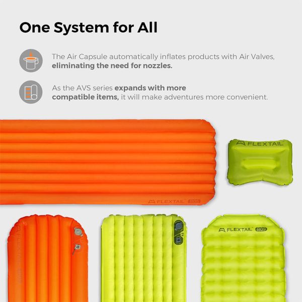 Tiny Sleeping Pad R05 AVS- 5.6 R-Value Lightweight Automatic Inflation Pad - Image 8