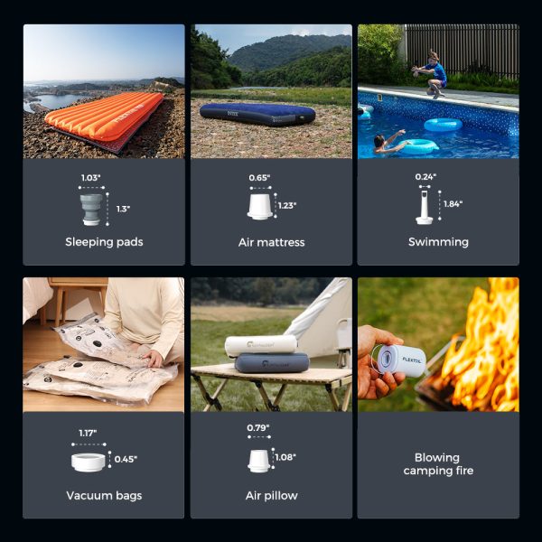 TINY PUMP 2X - Ultimate 3-in-1 Outdoor Pump with Camping Lamp - Image 3
