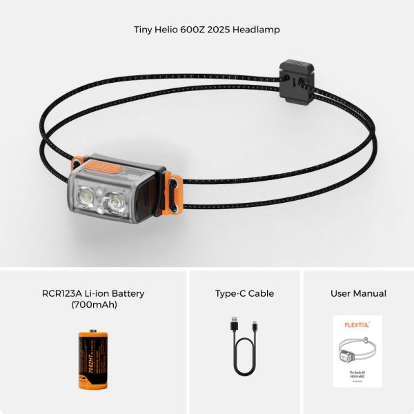 TINY HELIO 600Z 2025????Ultra-Light 600 Lumens Headlamp - Image 20