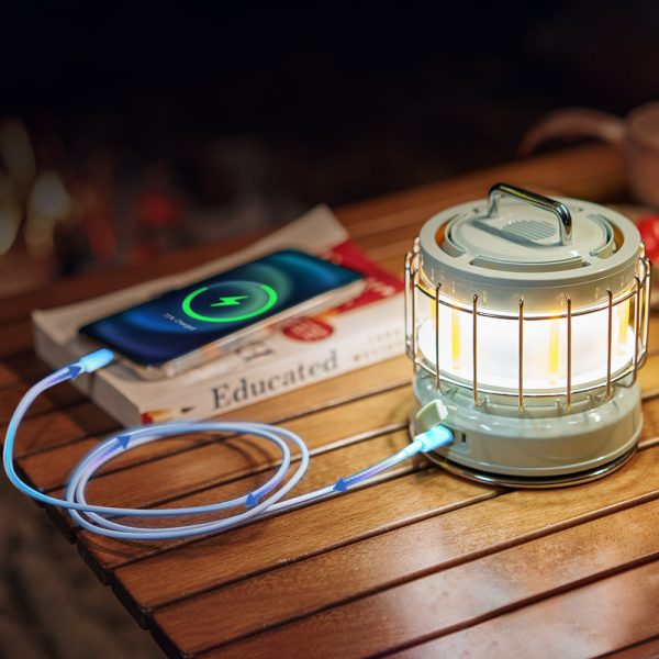 MAX LANTERN - 3-in-1 Vintage Lantern with Flame - Image 4