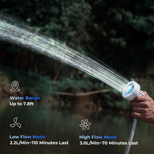 Ultralight Rechargeable Instant Outdoor Shower - Image 4