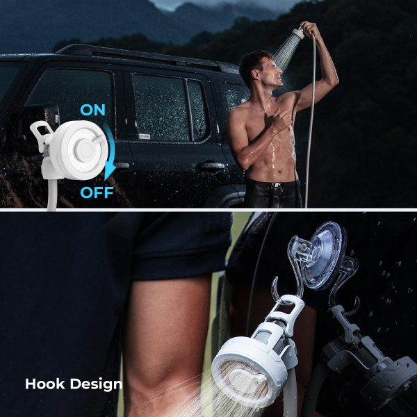 Ultralight Rechargeable Instant Outdoor Shower - Image 9