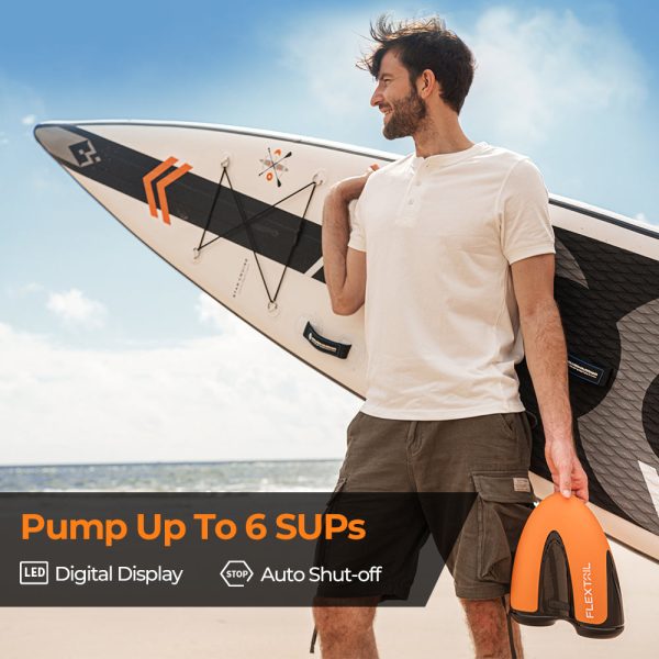 EVO SUP PUMP - 20PSI Cordless Rechargeable Air Pump for SUP & KITE - Image 2