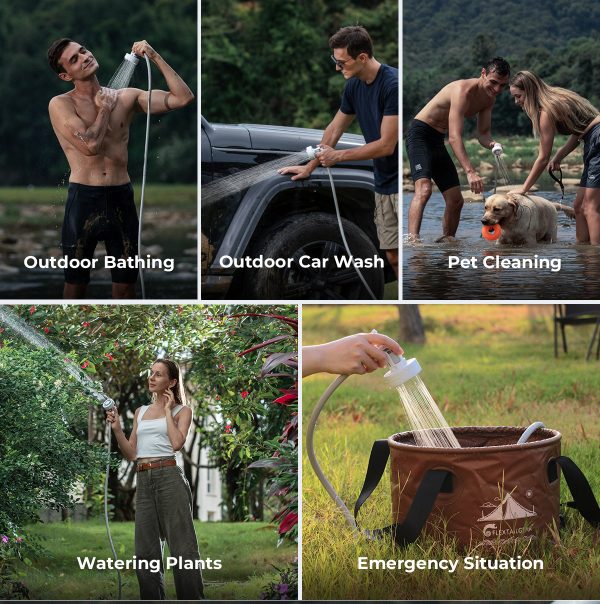 Ultralight Rechargeable Instant Outdoor Shower - Image 2