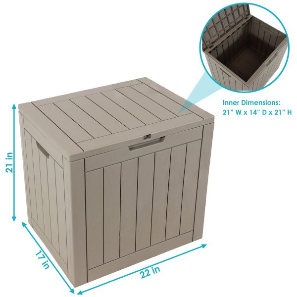 Outdoor Lockable Deck Storage Box - Image 3