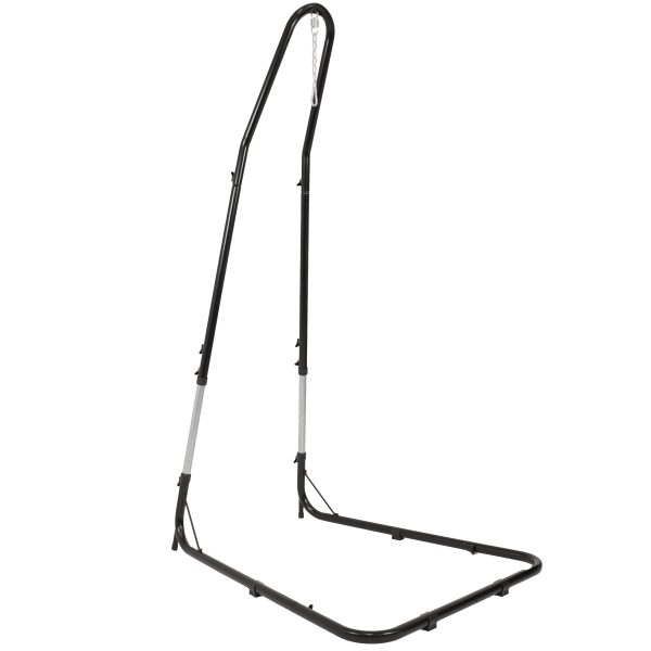 XL Mayan Rope Hammock Chair and Adjustable Stand - Natural - Image 4