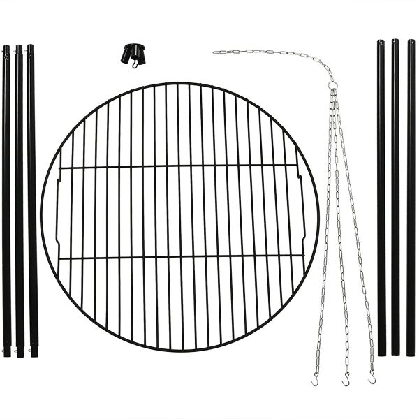 Tripod Grilling Set with Cooking Grate - 22 Diameter - Image 7