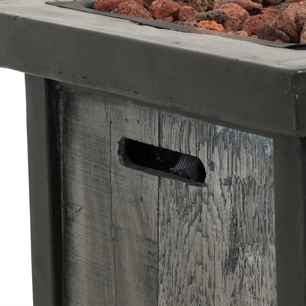 Outdoor Propane Gas Fire Pit Table with Cover - 20 - Image 10