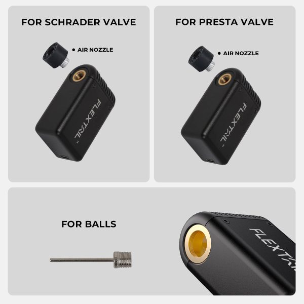 TINY BIKE PUMP - Ultra-Mini 100PSI Rechargeable Bicycle Pump - Image 10