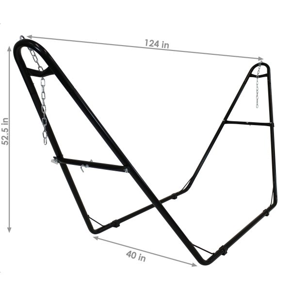 Brazilian 2-Person Hammock with Universal Multi-Use Stand - Image 8