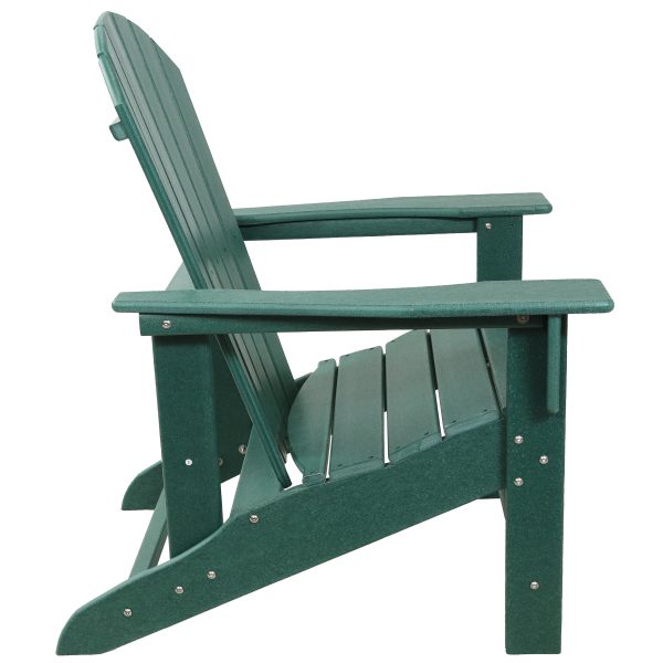 Upright. All-Weather Adirondack Chair - 300-Pound Capacity - 38.25 H - Image 13