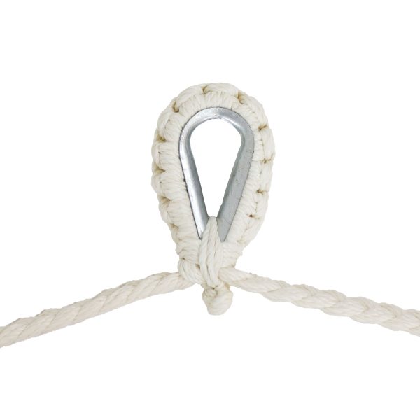 Outdoor Mayan Hanging Hammock Chair - Natural - Extra Large - Image 4