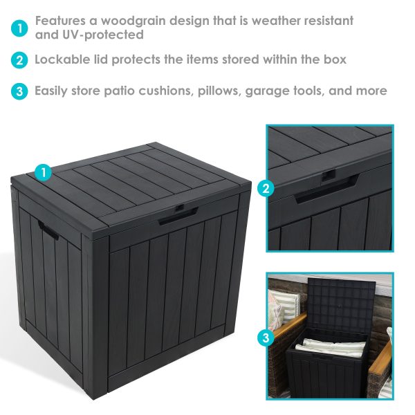 Outdoor Lockable Deck Storage Box - Image 11