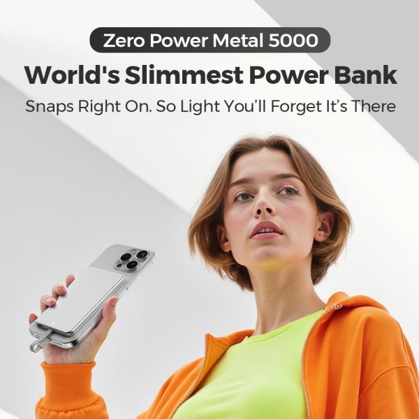 Zero Power Mental 5000-  World's Thinnest Power Bank - Image 2