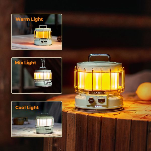 MAX LANTERN - 3-in-1 Vintage Lantern with Flame - Image 9