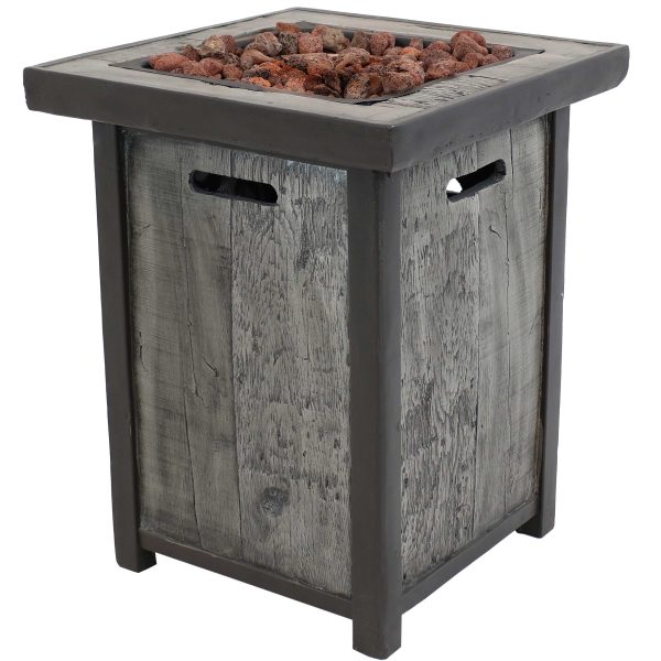 Outdoor Propane Gas Fire Pit Table with Cover - 20 - Image 3