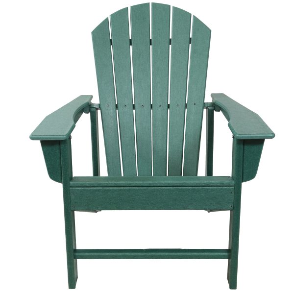 Upright. All-Weather Adirondack Chair - 300-Pound Capacity - 38.25 H - Image 12