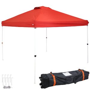 Premium Pop-Up Canopy with Rolling Carry Bag