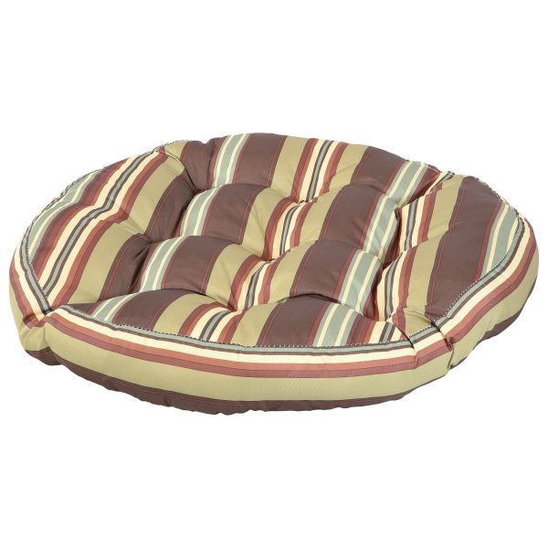 Set of 2 Polyester Tufted Large Round Floor Cushions - Image 11