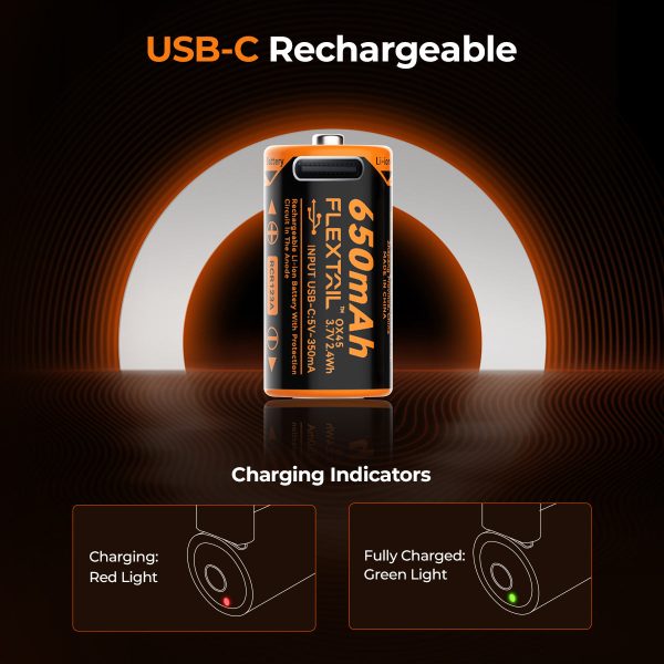 ZERO BATTERY  - High Performance RCR123A Li-ion Battery - Image 3