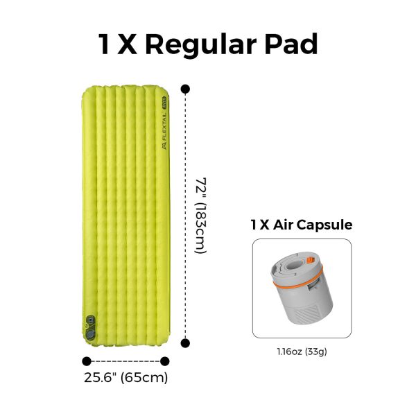 Tiny Sleeping Pad R03 AVS - 3.5 R-Value 3 Season Sleeping Pad with Pump - Image 14