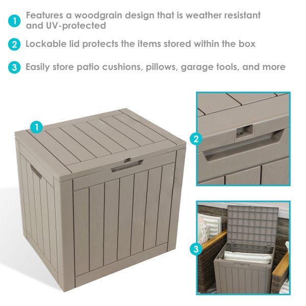 Outdoor Lockable Deck Storage Box - Image 2