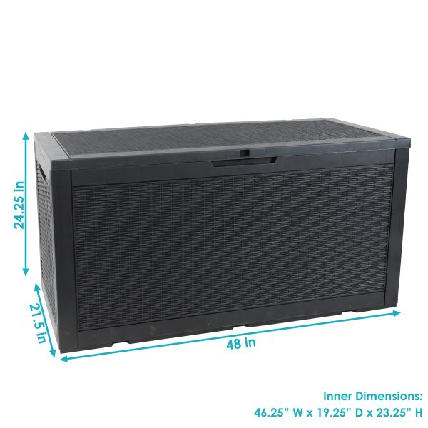 Outdoor Lockable Deck Storage Box - Image 21