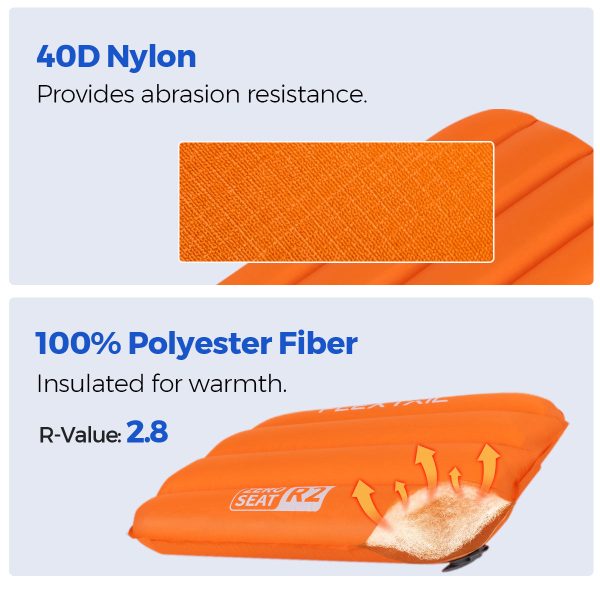 ZERO SEAT - Lightweight Inflatable Outdoor Seat Cushion - Image 5